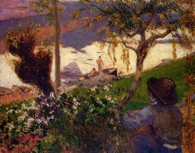 De Witte Rivier door Paul Gauguin